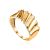 Extraordinary Gold Plated Band Ring, Ring Size: 7 / 17.5, image 