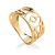 Amazing Geometric Band Ring, Ring Size: 7 / 17.5, image 