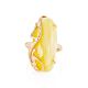 Honey Amber Golden Ring The Triumph, Ring Size: Adjustable, image , picture 3