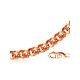 Chunky Gold Plated Silver Bismark Chain 55 cm, Length: 65, image 