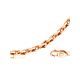 Gold Plated Silver Cable Chain 50 cm, Length: 45, image 