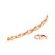 Gold Plated Silver Cable Chain 55 cm, Length: 45, image 