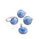 Blue Enamel Diamond Ring The Heritage, Ring Size: 8 / 18, image , picture 4