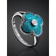 Shimmering Enamel Ring With Crystal The Heritage, Ring Size: 7 / 17.5, image , picture 2