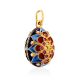 Amazing Enamel Egg Pendant With Crystals The Romanov, image , picture 4