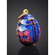 Enamel Dragonfly Design Egg Shaped Pendant The Romanov, image , picture 2