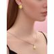 Silver Clover Shaped Pendant With Enamel With Diamond The Heritage, image , picture 5