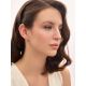 Refined Silver Climber Earrings With Crystals, image , picture 3