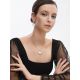 Round Silver Dangles With Dazzling Crystals The Ice, image , picture 6