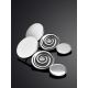 Spiral Design Silver Dangles The Enigma, image , picture 2