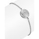 Amazing Silver Bracelet With Spiral Design Detail The Enigma Collection, Length: 17, image , picture 3