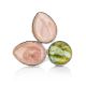Pink & Green Cluster Cocktail Ring The Bella Terra, Ring Size: 11 / 20.5, image , picture 5