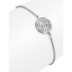 Sterling Silver Bracelet With Crystal The Enigma Collection, Length: 17, image , picture 3