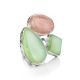 Multi Stone Cluster Cocktail Ring The Bella Terra, Ring Size: 10 / 20, image 