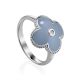 Enamel Floral Ring With Diamond The Heritage, Ring Size: 8 / 18, image 