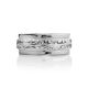 Textured Silver Band Ring, Ring Size: 6.5 / 17, image , picture 3