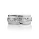 Textured Silver Band Ring, Ring Size: 7 / 17.5, image , picture 3