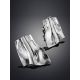 Stylish Modern Silver Earrings The Liquid, image , picture 2