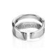 Double Line Statement Sterling Silver ​Ring​ The Liquid, Ring Size: Adjustable, image , picture 5