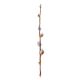 Silver Willow Twig Brooch With Enamel, image 