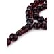 33 Cherry Amber Muslim Prayer Beads, image 