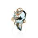 Voluptuous Gold Topaz Cocktail Ring The Serenade, Ring Size: Adjustable, image , picture 3