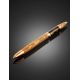 Handcrafted Oak Wood Pen With Natural Amber, image , picture 2