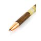 Handcrafted Ash Wood Ball Pen With Amber, image , picture 4