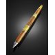 Handcrafted Wooden Ball Pen With Baltic Amber, image , picture 2