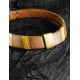 Wooden Choker With Honey Amber And Silver The Indonesia, image , picture 4