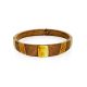 Wooden Choker Necklace With Honey Amber And Silver The Indonesia, image , picture 3