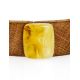Wooden Choker Necklace With Honey Amber And Silver The Indonesia, image , picture 4