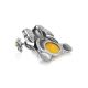 Cute Amber Elephant Pendant, image , picture 3