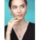 Cognac Amber Earrings In Gold-Plated Silver The Twinkle, image , picture 4