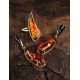 Handcrafted Gold-Plated Silver Ring With Cognac Amber The Palladio, Ring Size: Adjustable, image , picture 4