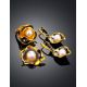 Bold Gold-Plated Ring With Cultured Pearl The Turandot, Ring Size: Adjustable, image , picture 6