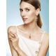 Bohemian Chic Amber Drop Earrings​ In Gold-Plated Silver The Peacock Feather, image , picture 4