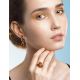 Cognac Amber Ring In Gold Plated Silver The Symphony, Ring Size: 12 / 21.5, image , picture 3