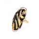 Wonderful Amber Ring In Gold The Electra, Ring Size: 8.5 / 18.5, image , picture 3