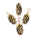 Wonderful Amber Ring In Gold The Electra, Ring Size: 8.5 / 18.5, image , picture 4