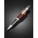 Handcrafted Wooden Ball Pen With Natural Amber, image , picture 2