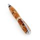 Handmade Birch Wood Fountain Pen With Cognac Amber The Indonesia, image , picture 4