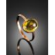 Amber Ring In Gold With Inclusion The Clio, Ring Size: 7 / 17.5, image , picture 2