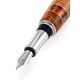 Birch Wood Fountain Pen With Honey Amber The Indonesia, image , picture 4