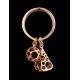 Dangle Amber Ring In Gold-Plated Silver The Geneva, Ring Size: 6.5 / 17, image , picture 2