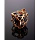 Gold-Plated Pendant With Cherry Amber The Geneva, image , picture 2