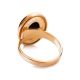 Adjustable Amber Ring In Gold-Plated Silver The Goji, Ring Size: Adjustable, image , picture 5