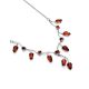 Classic Amber Necklace In Sterling Silver The Verbena, image , picture 4