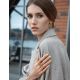 Bold Gold-Plated Earrings With Honey Amber The Aida, image , picture 6
