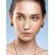 Refined Gold-Plated Earrings With Amber And Enamel The Verona, image , picture 3